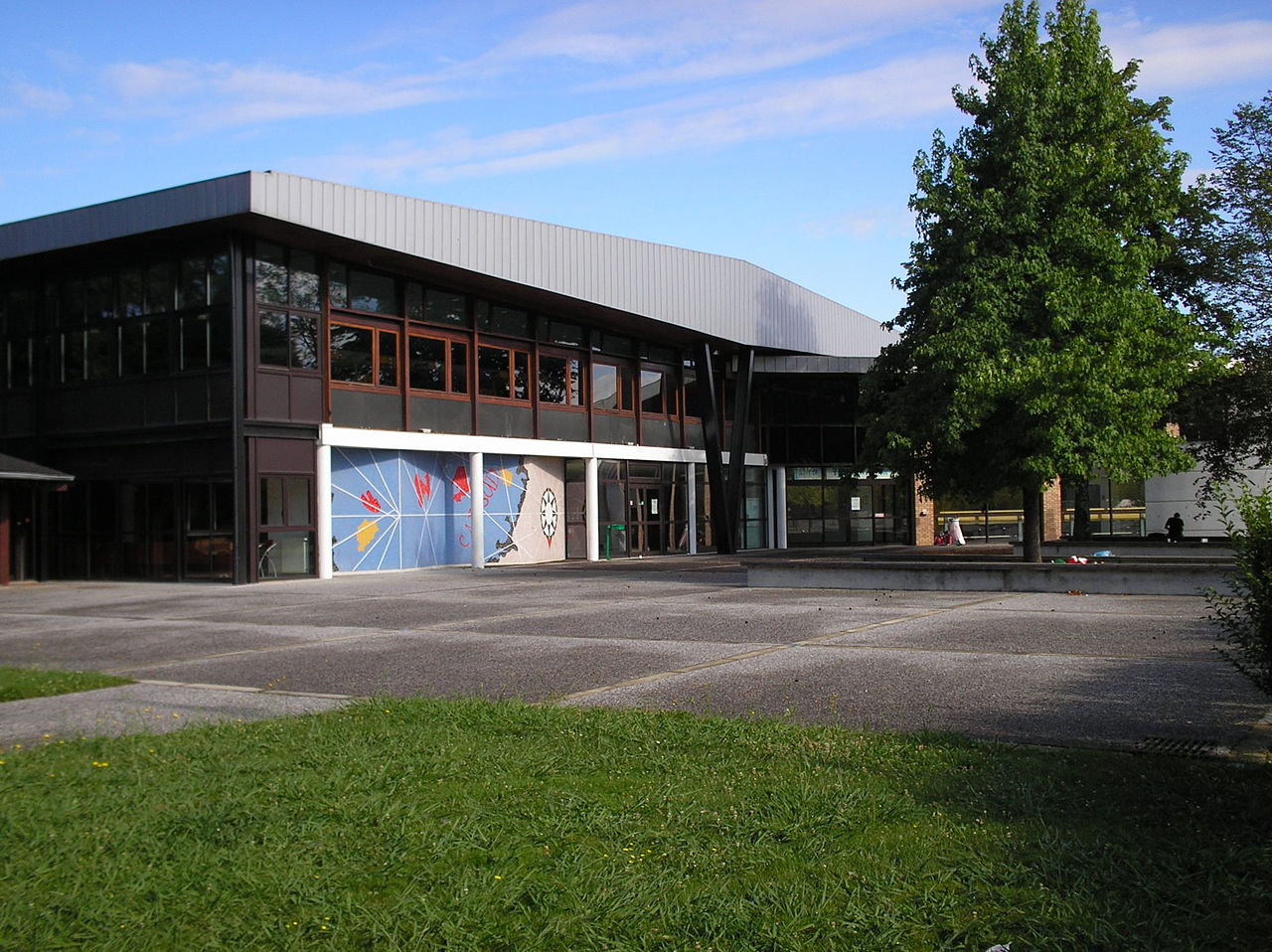 View of Cap Sud universtary restaurant on UPPA campus