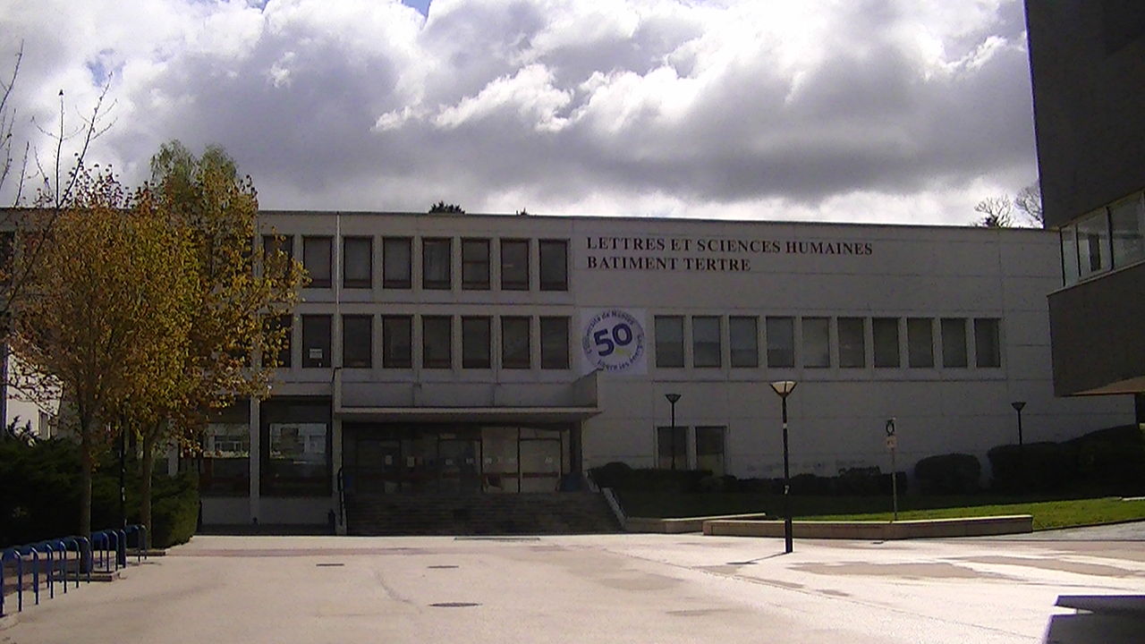 Humanities building at the University of Nantes.