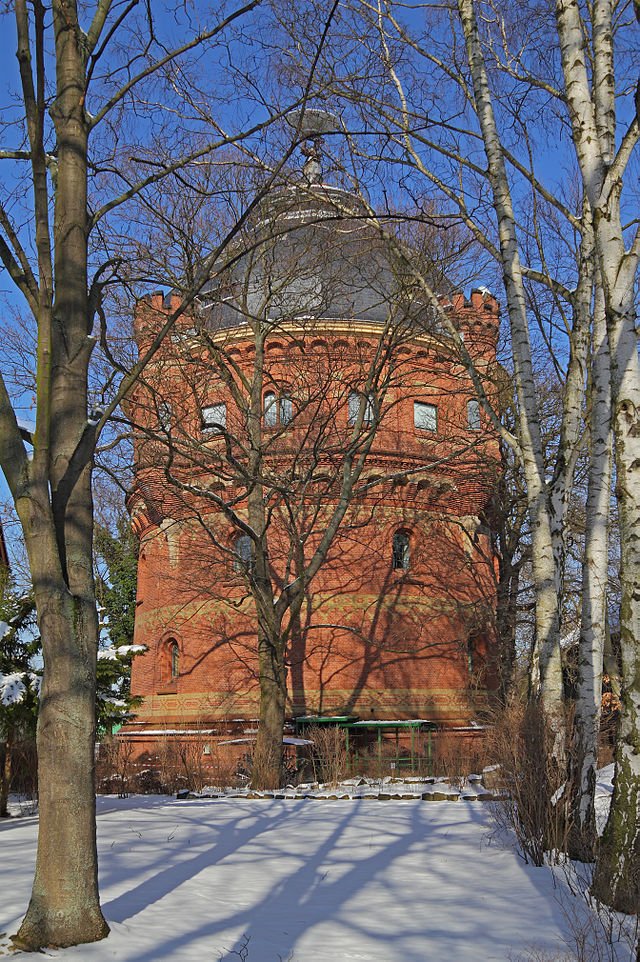 Freie Universität Berlin - Steglitz - water tower at Fichtenberg